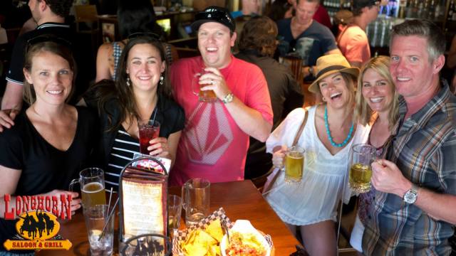 Some of Devon's co-workers from Club Intrawest.