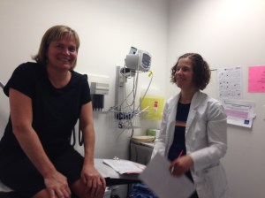 The baseline study for Devon's clinical trial begins! Here is Devon's clinical trial nurse, Ana, who will follow Devon throughout her treatments.