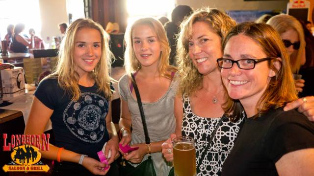 Family and friends from near and far.